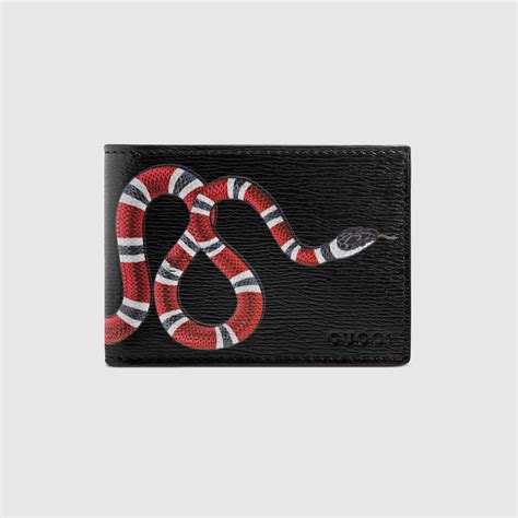 mens gucci wallet black friday|authentic gucci snake wallet.